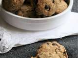 Cookies coco-chocolat { sans gluten, sans lait, sans œufs}