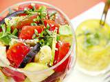Alcaline : salade écarlate aux 3 tomates