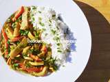 Alimentation acido-basique : wok alcalin de légumes