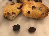 Biscuits aux raisins secs et cranberries