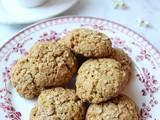 Cookies aux flocons de quinoa (vegan, option sans gluten)