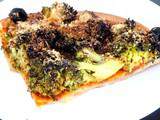 Pizza brocolis