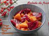 Salade de fruits jolie : Pitaya et mangue