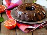Bundt cake au chocolat et aux oranges sanguines #végétalien #sansgluten {Battle Food #40}