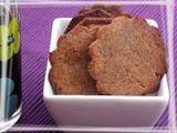 Biscuits apéritif à la farine de chataigne (sans gluten)