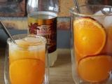 Autour d'un ingrédient , Spritz sans alcool à l'orange sanguine