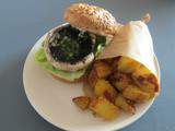 Garlic mushroom burger (from Jamie o.)