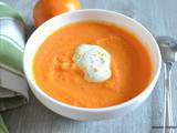 Soupe de carottes à l'orange