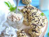 Cookies chocolat ~ amande ~ souchet { Tuto : comment faire son lait végétal et utiliser l'okara }