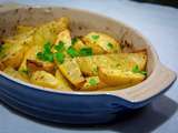 Greek potatoes – Pommes de terre à la grecque (au citron et à l’huile d’olive)