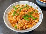 Version coréenne – Riz frit au kimchi