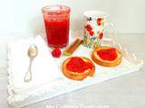 Confiture fraises - rhubarbe au Cook Expert ou pas (Strawberries and rhubarb jam)