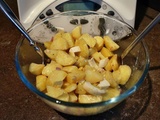 Du jour: Salade de pommes de terre et sa vinaigrette balsamique au thermomix de Vorwerk