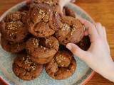 Muffins très amande au gingembre confit