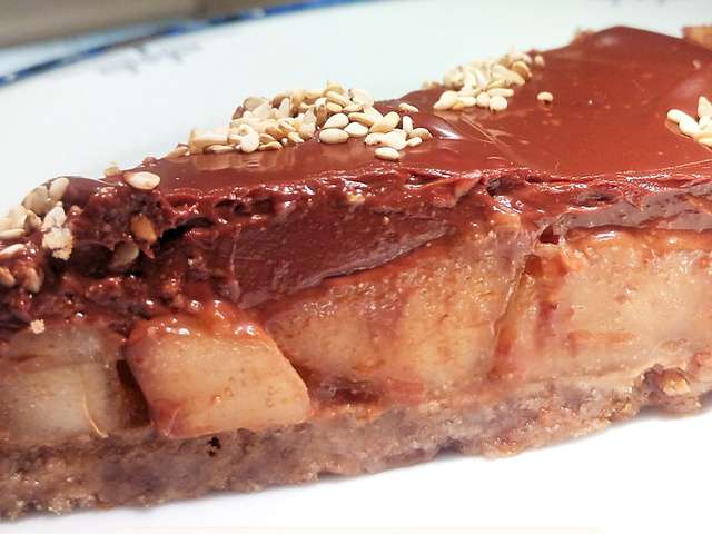 Recettes V G Tariennes De Tarte Aux Poires Et Chocolat