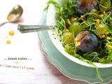 Salade fruitée &  Super-sauce  à l'acérola
