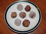 Truffes aux dattes et cacao / Dates and cacao bliss balls