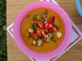 Soupe froide minute : la thaïe aux carottes