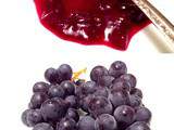 Confiture de raisins bleus
