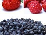 Confiture fraise, framboise et bleuet (myrtille)