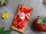 Biscuits vegan à la confiture de fraises