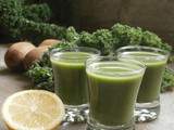 Smoothie tout vert : Kale, Kiwis & Citron