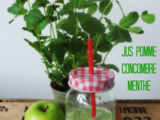 Jus de concombre - pomme - menthe