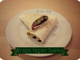 Wraps façon Sushis