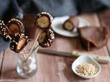 Crêpes cacao-coco- bananes {sans gluten sans lait sans œufs }