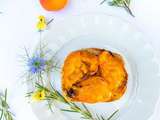 Bruschetta aux abricots rôtis et miel vegan au romarin