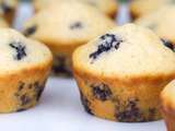 Muffins aux myrtilles #vegan