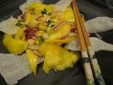 Salade de mangue fraiche (comme à Hoi An)