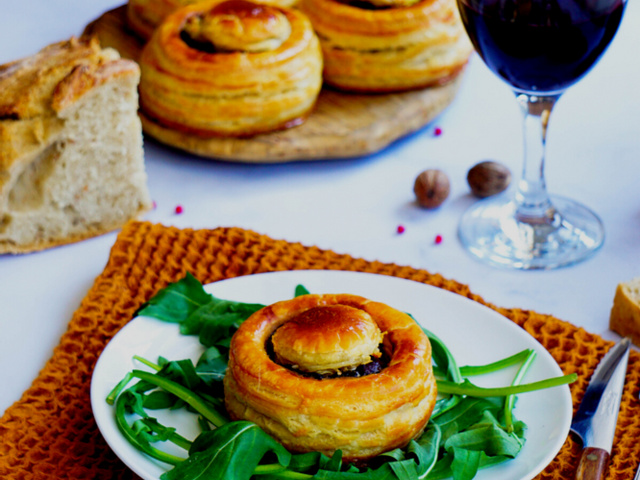 Recettes végétariennes de Bouchées à la reine
