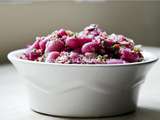Cuisine alcaline : salade de haricots roses