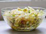 Cuisine alcaline : salade express anti-stress prête en 3 mn