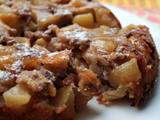 Délices d’automne : Gâteau pommes et noix