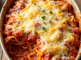Cheesy Homestyle Baked Spaghetti Recipe Your Family Craves