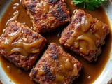 Classic Homestyle Hamburger Steak Recipe With Rich Gravy