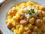 Crab Cake Scrambled Eggs Recipe