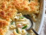Creamy Homestyle Salmon Alfredo Casserole Recipe