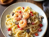 Creamy Parmesan Shrimp Alfredo Recipe: a Restaurant-Style Classic