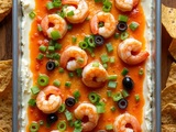 Creamy Party Shrimp Taco Dip Recipe