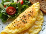 Fluffy Golden Omelette Recipe: a Morning Comfort Classic