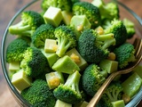 Fresh Broccoli & Creamy Avocado Salad Recipe