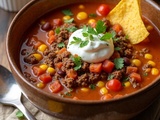 Hearty Mexican-Inspired Taco Soup Recipe