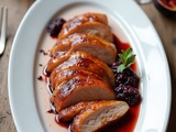 Port Wine & Fig Glazed Pork Tenderloin Recipe