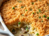 Ritz-Topped Tuna Noodle Casserole Recipe