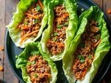 Savory Asian-Inspired Turkey Lettuce Wrap Recipe