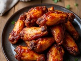 Sweet & Sticky Homemade Chicken Wings Recipe