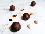 Flash : energy balls protéinées au chocolat (vegan)
